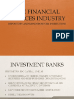 Dlsu Financial Services Industry