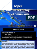 Aspek Hukum Telematika