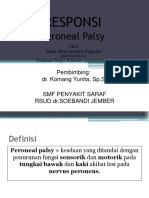 Peroneal Palsy