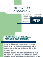 Retention Medical Records