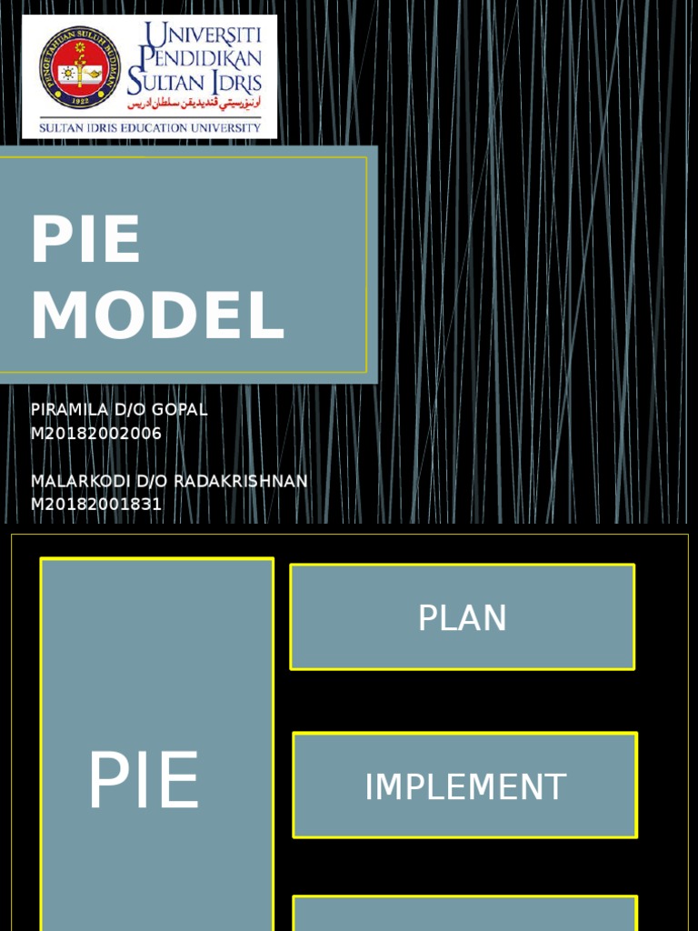 PIE Model for Teaching and Learning Process | PDF | Educational ...