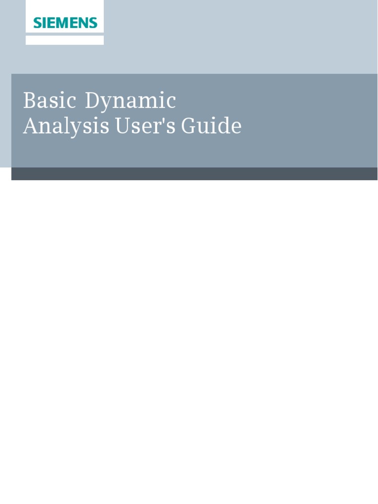 Siemens Basic Dynamics | PDF | Classical Mechanics | Applied Mathematics