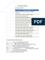 Examen Recuperación Español II