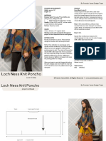 Loch Ness Knit Poncho in Premier Yarns Everyday Plaid Downloadable PDF 2