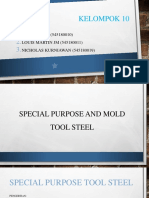 Special Purpose and Mold Tool Steel