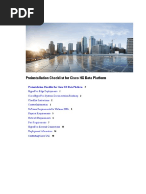 b HX Data Platform Preinstall Checklist (1)