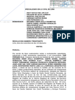 Sentencia Declara Fundada Oposición e Infundada Demanda - Exp8217 - 2016