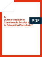 Promoviendo el buen trato desde la educación parvularia