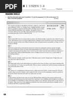 Skills Test 4 B: Units 7-8