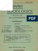 Insemnari Sociologice anul II, nr. 12, martie 1937