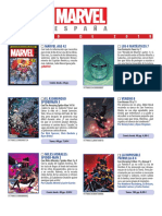 Catálogo JUNIO 2019 Marvel