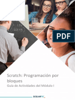 Scratch Programacion Por Bloques Guia de Actividades M1