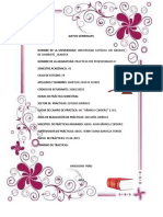 Datos generales prácticas pre profesionales II ULADECH