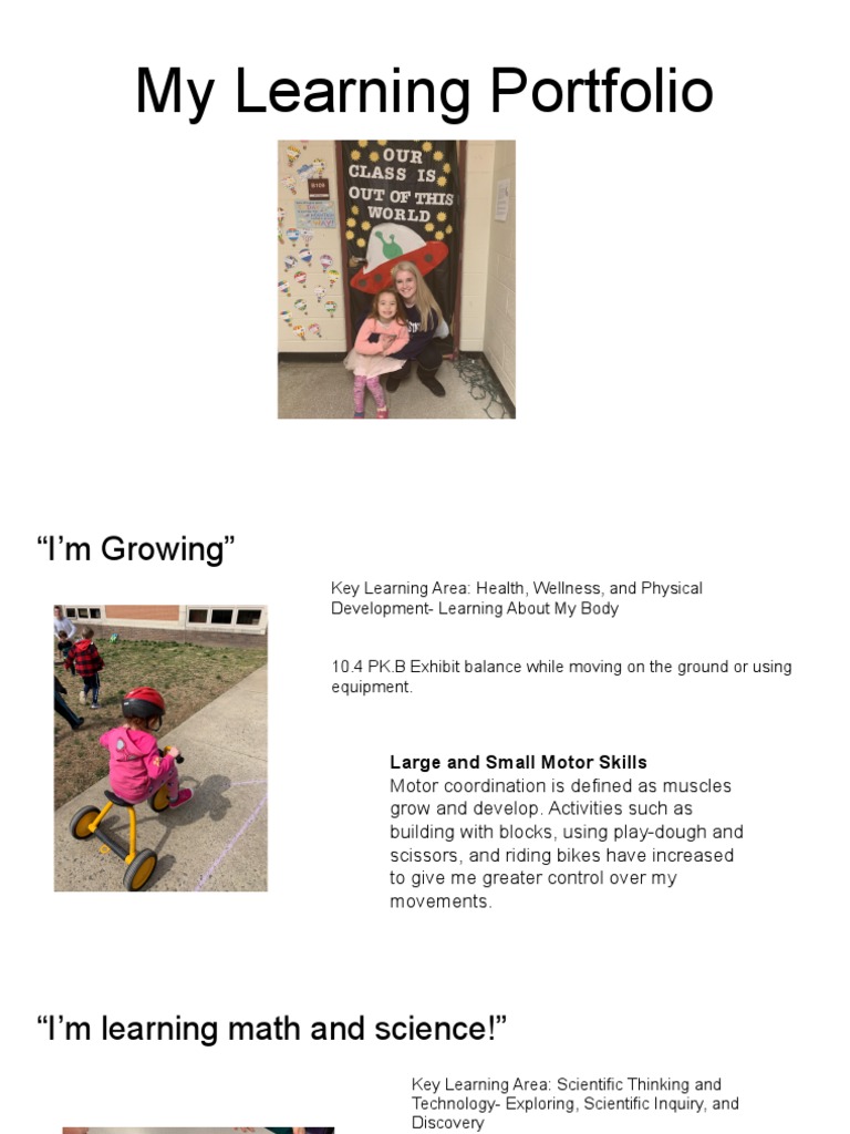 Learning Portfolio | PDF | Literacy | Learning