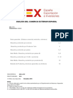 Analisis Del Comercio Exterior Español - 2018 - 238031