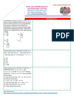 Soal Matematika Dasar SIMAK UI 2013 Kode 333