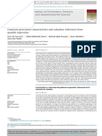 Article in Press: Corporate Governance Characteristics and Valuation: Inferences From Quantile Regression