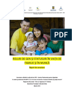 Roluri de Gen Si Statusuri in Viata de Familie Si in Munca PDF