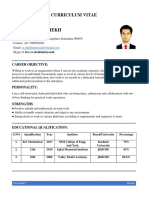 Curriculum Vitae: Career Objective