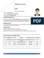 Curriculum Vitae: Career Objective