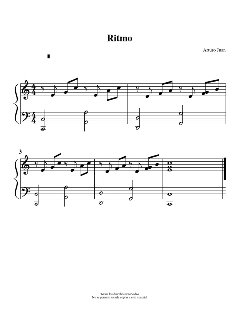 Ritmo Musical para Músicos | PDF