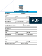 Player Personnel Form