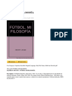 Johan Cruyff Fútbol Mi Filosofía PDF Libro