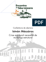 István Mészáros - Crise estrutural necessita de mudança estrutural.pdf