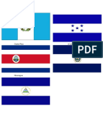 Banderas de Centroamerica e Tipos de Energia