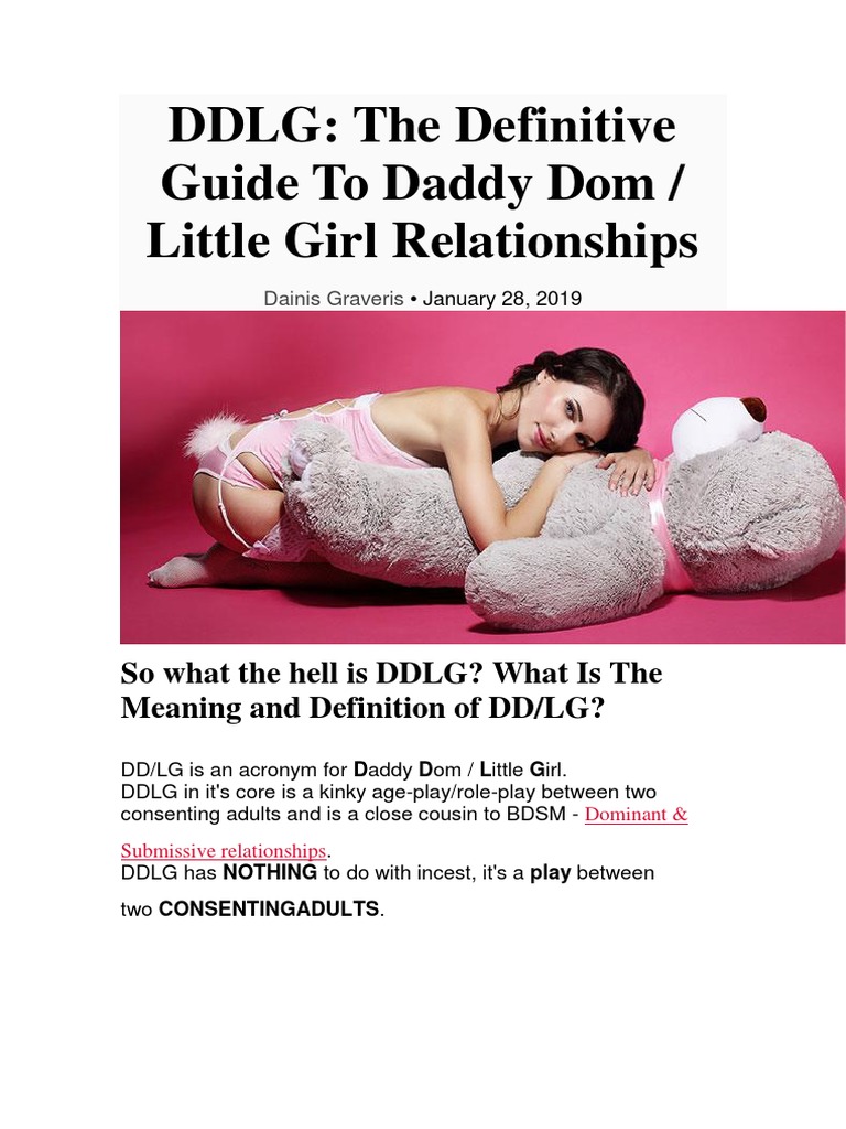 DDLG | PDF | Dominance And Submission | Bdsm