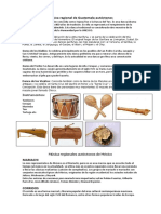 Música regional autóctona de Centroamérica