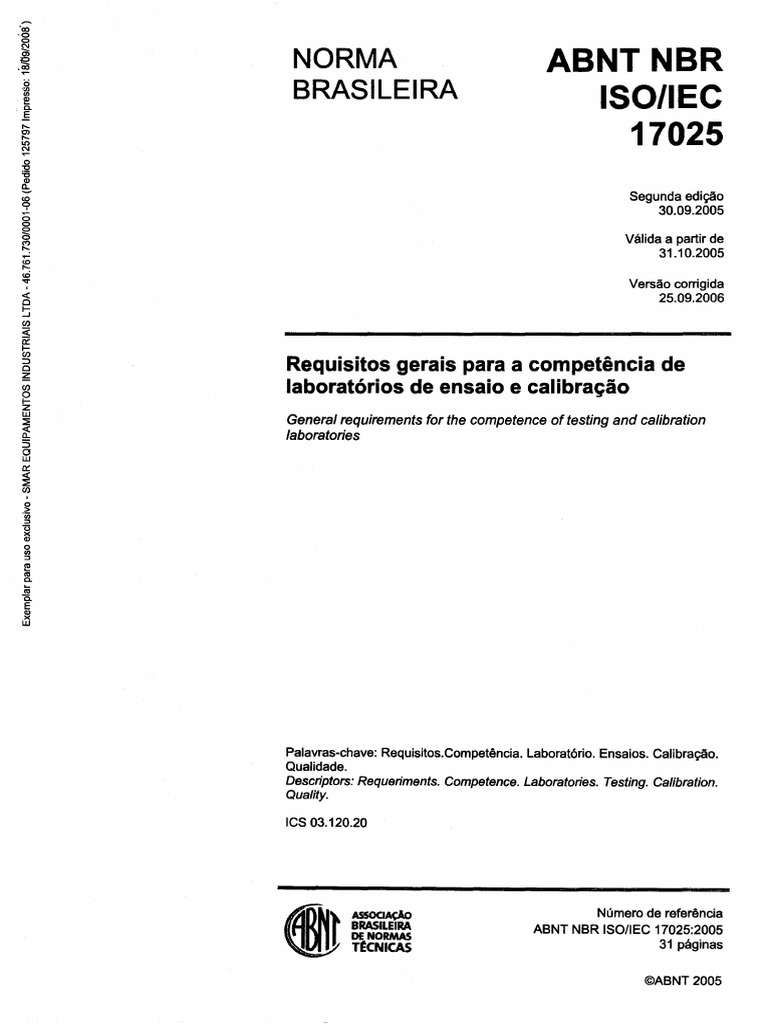 Iso Iec 17025 PDF | PDF