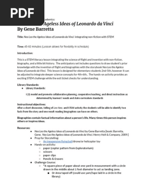 rajcic a neo leo and stem lesson plan