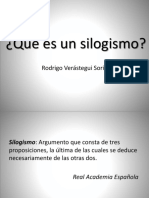 Qué Es Un Silogismo