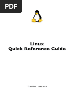 Linux Quick Reference Guide