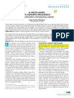 El Efecto Mateo: Un Concepto Psicológico: Artículos