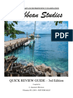 CAPE Carib Studies - Quick Review Guide 2019 PDF