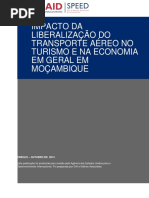 Impacto da liberalizaca do transporte aereo em Mozambique