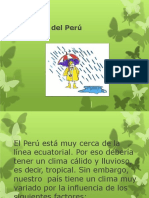 Los Climas Del Peru