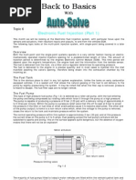 Electronic Fuel Injection (Part 1) : Topic 6