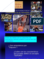 Federaciones y Deportes de Asociación 2008