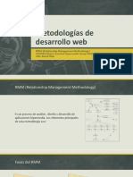 Metodologías Del Desarrollo Web