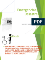 Emergencias y Desastres 