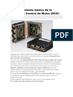 Funcionamiento de La ECU - 40 Paginas