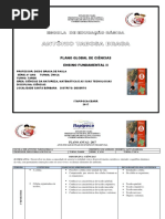 Plano Global 8º Ano- Ciências - Diego