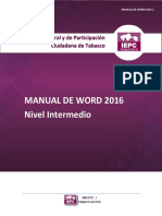 3 Manual de Word 2016