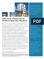 Peru Look Attractive To Invest in New LNG Projects
