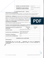 Procedimientos de Auditoría para La Propiedad Planta y Equipo