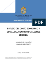 Estudio del costo economico y social del consumo de alcohol en Chile