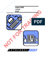 Microsoft Project 2000 Foundation Level Training Manual